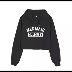 Mermaid Off-Duty Sweater 🧜‍♀️🖤